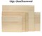 Solid Basswood Panel 12 x 16 3-Pack, Unfinished For Painting, Woodburning or Laser Engraving
